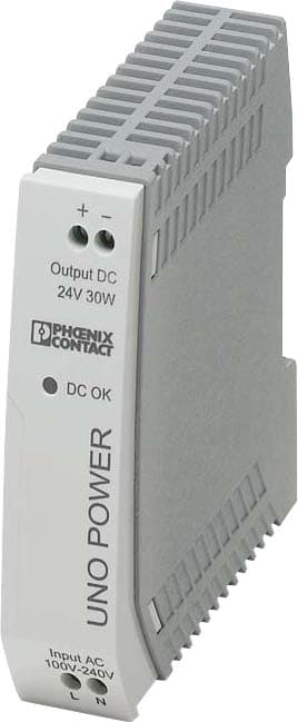 Phoenix Contact AS - UNO-PS/1AC/24DC/ 30W Strømforsyning 24VDC 30W