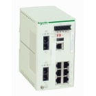 Schneider Electric - TCSESM083F2CU0 Switch 6 10/100TX, 2 100FX-MM