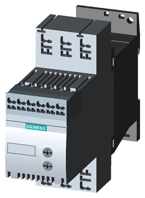 Siemens - 3RW30 mykstarter 17.6A 200-480V 24V fjærklemmer