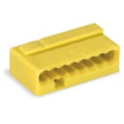 WAGO - MICRO PUSH WIRE®-kopling for fordelingsbokser;for massive ledere;maks 0,8 mm Ø;gul