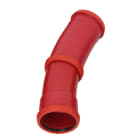Pipelife - 110mm 15-52,5' rød PP AM multianglebend, radius 0,6m