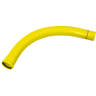 Pipelife - 110mm - 90° Protectline bend til kabelrør, PVC, radius=0,6, gul