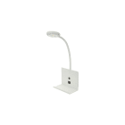 Aneta Lighting - ZET SENGELAMPE M. USB LADER HVIT