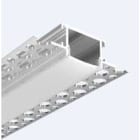 Aneta Lighting - SCANSTRIP Plastboard XL alu, inkl diffuser,deksler
