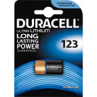 Duracell - Duracell batterier Ultra Photo Li-on CR123A - 1pk