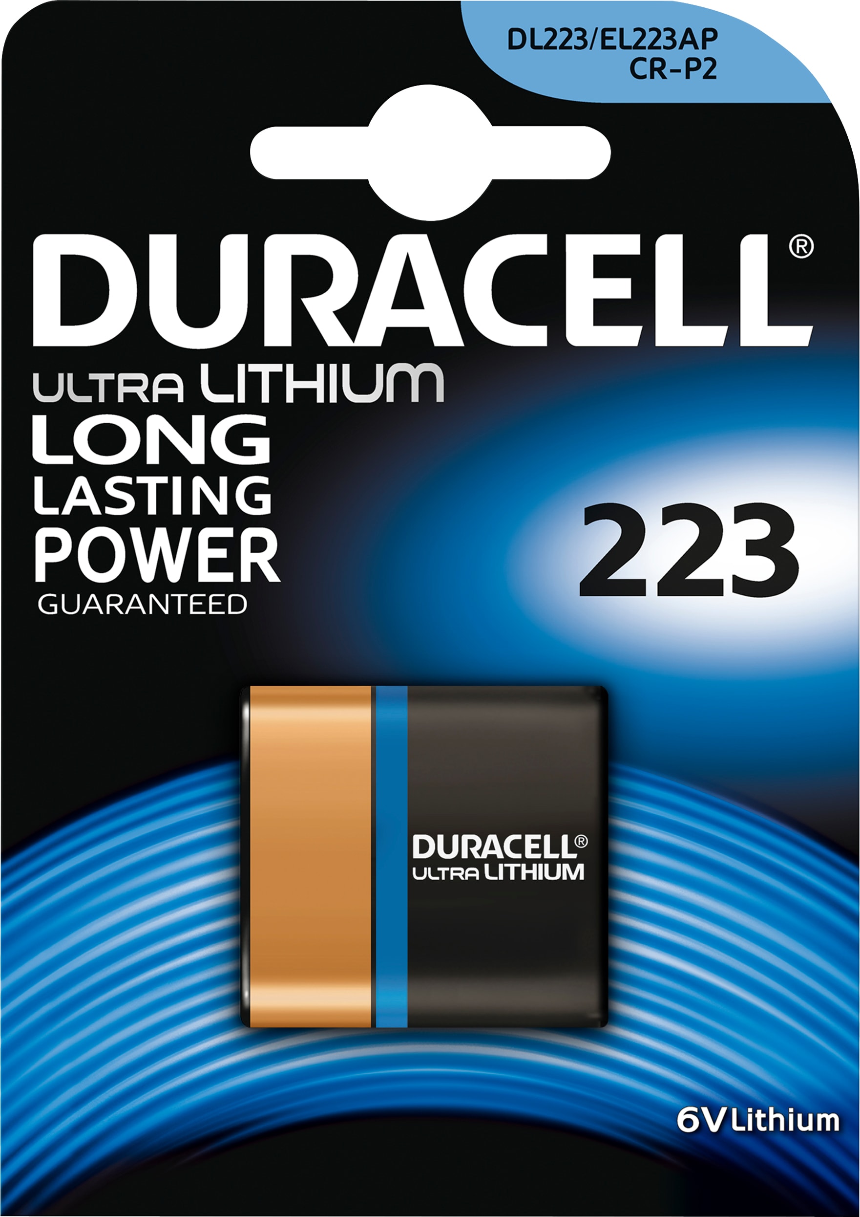 Duracell - Duracell batterier Ultra Photo Li-on 223 - 1pk