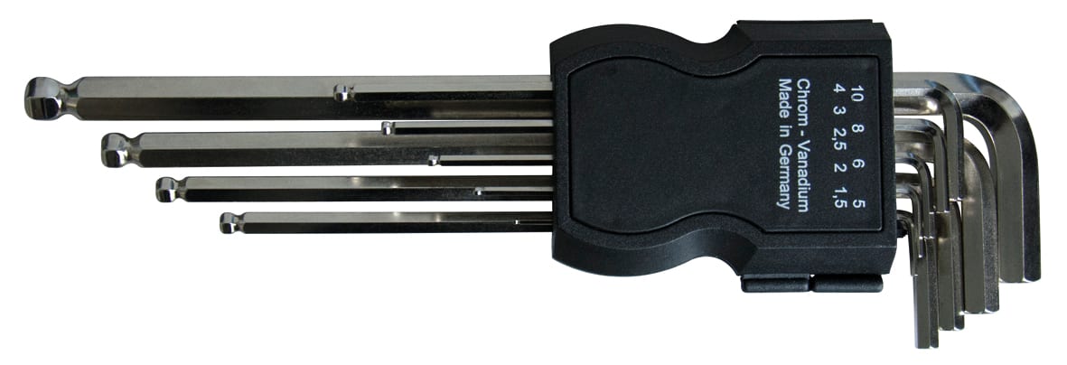 Haupa - Unbrakonøkkel sett 1,5-10mm 9stk