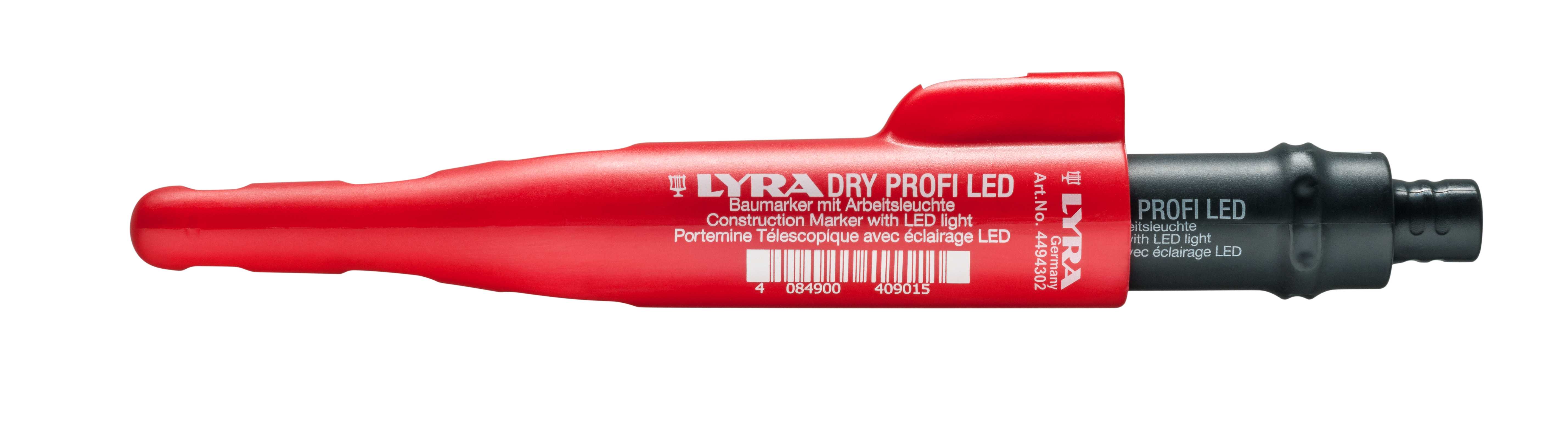 Lyra - Dyphull Merkepenn Grafittstift og LED lys Lyra Dry Profi