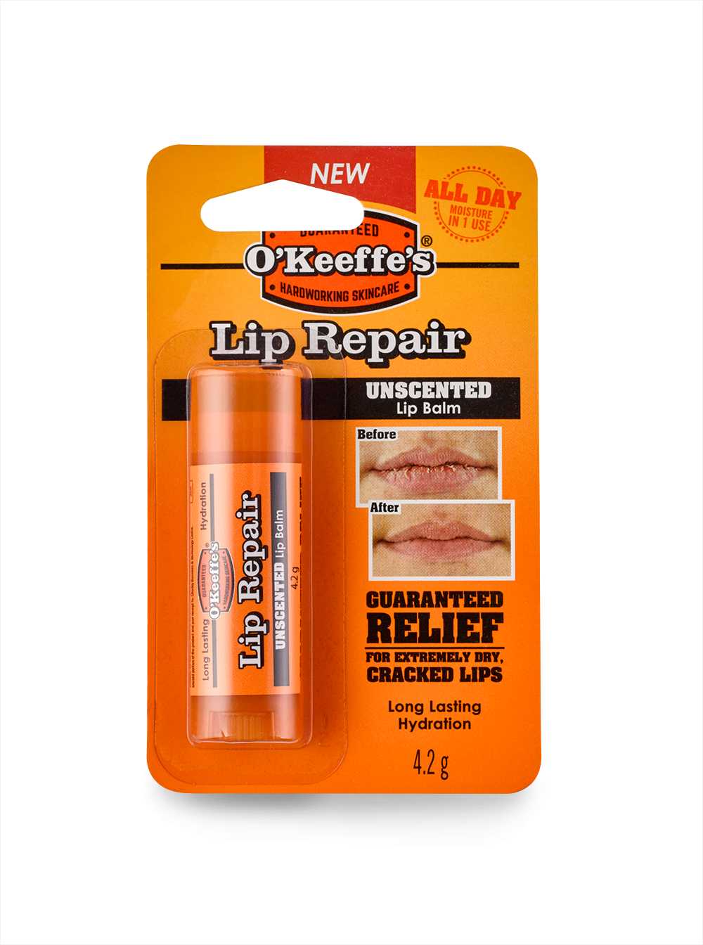 VIX - O`Keeffe`s Lip Repair Unscent Kroppspleiemiddel