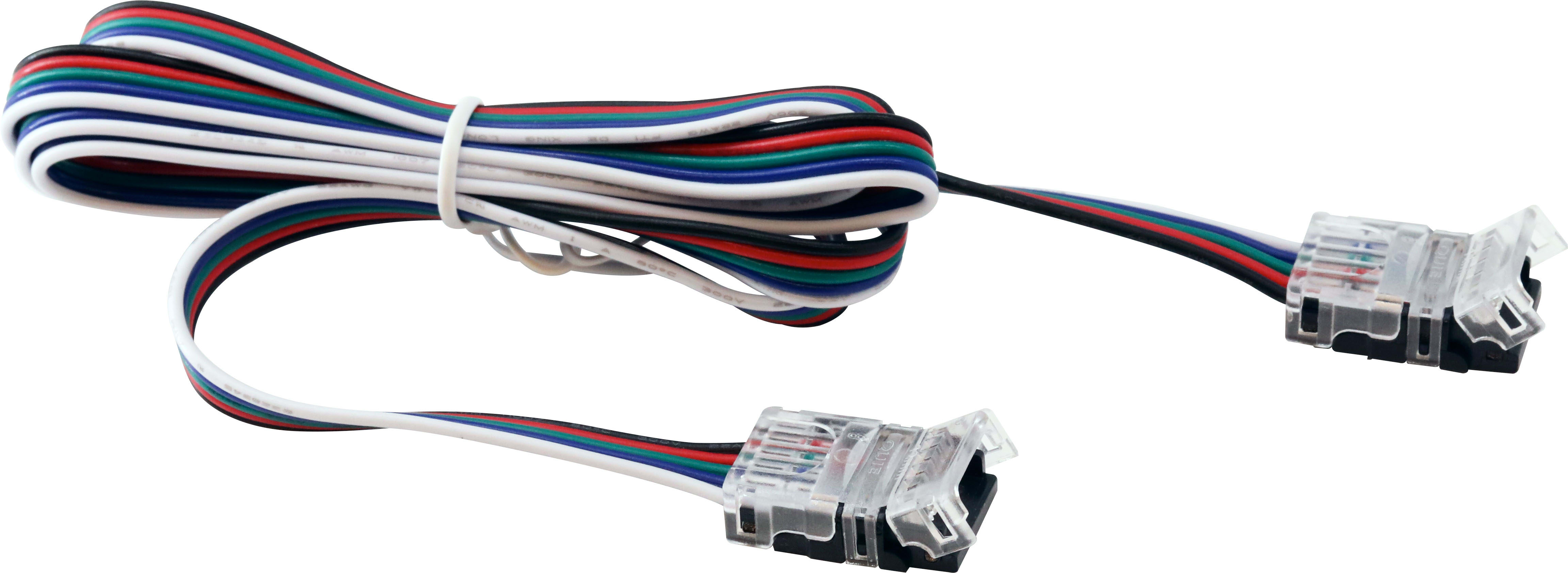 Unilamp - Multistrip tilbehør: 1 meter kabelskjøt med loddefrie hurtigkoblinger til strip. IP20.