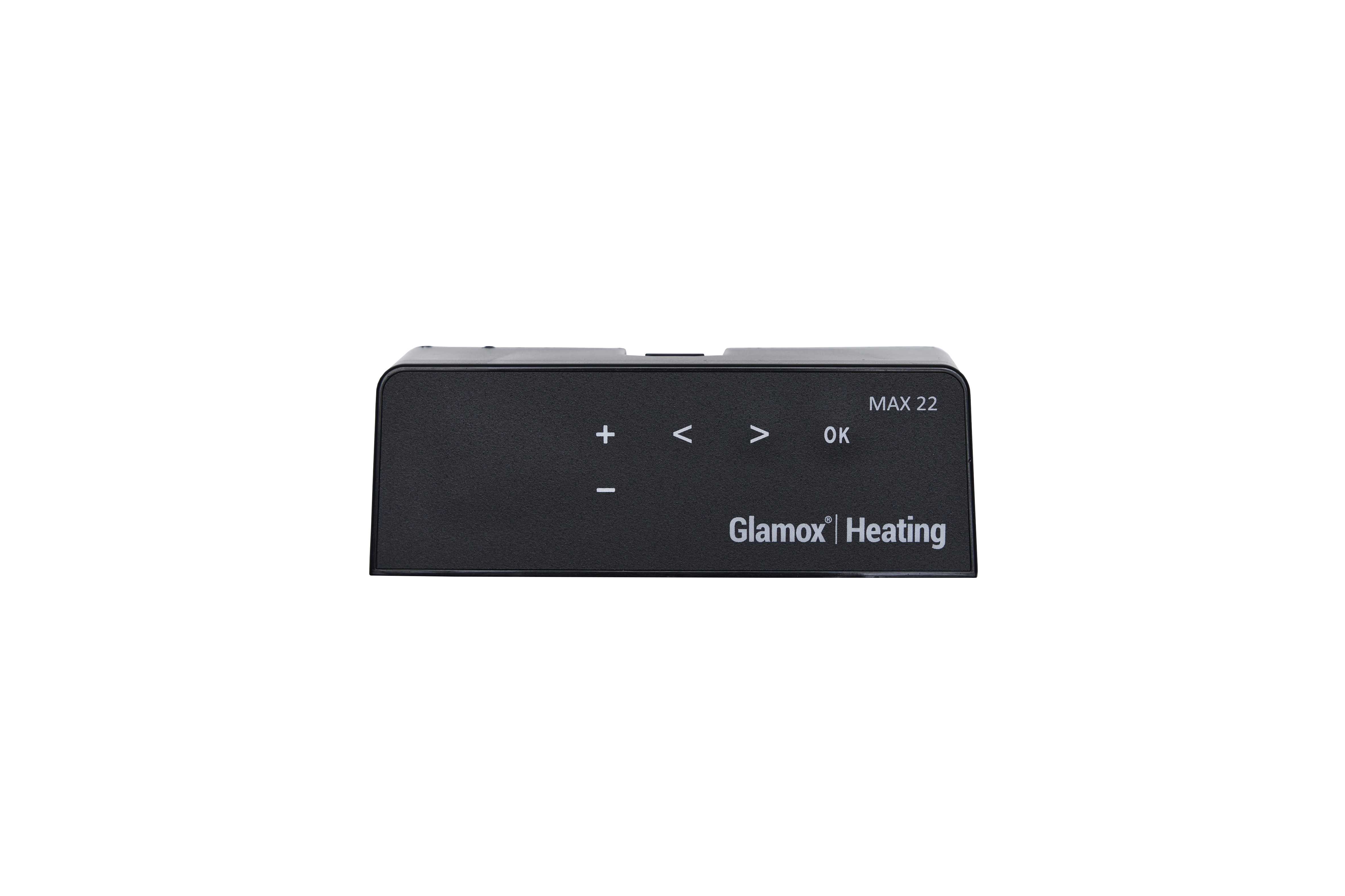Glamox Heating - TERMOSTAT MAX 22 GRADER SORT H40 / H60 DT 220-400V -910053