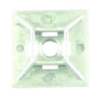 Abiko - Festeplate, hvit 19,2 x 19,2mm