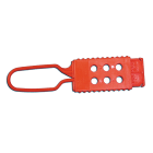 Brady - Lockout Ikke ledende låsebøyle rød NH01 for 6 lås i plast