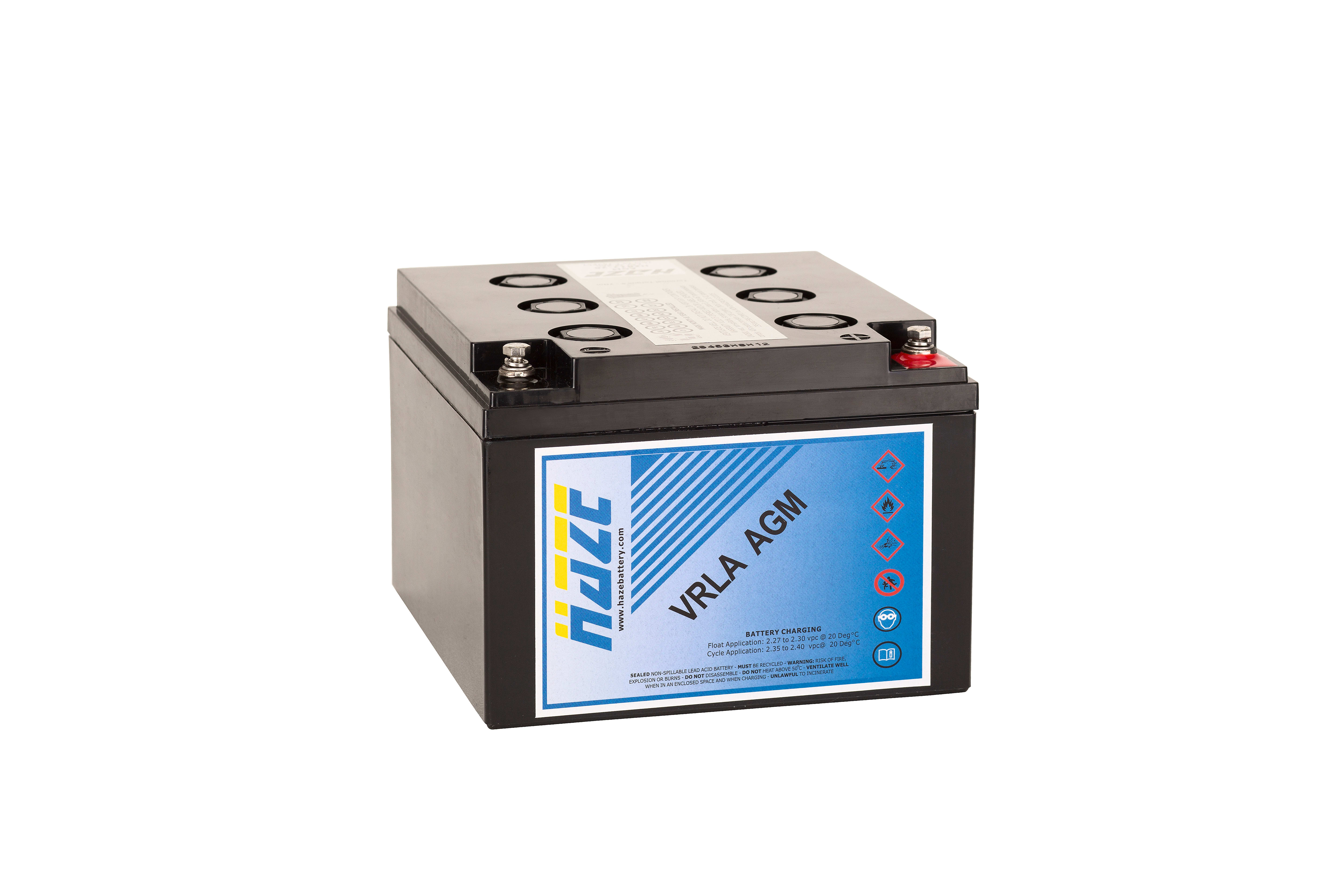 Haze Battery Co LTD - Blybatteri 12volt 26 ah lukket