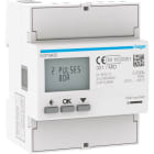 Hager - kWh måler 3-fase/ 3+N 80A direkte, 230/ 400V AC, 4-modul, S0-puls, MID
