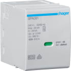 Hager - Patron, reservedel L-fase, til overspenningsvern SPA8000 og SPA801