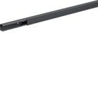 Hager - Minikanal LF 15x15x2000mm, RAL9011 svart