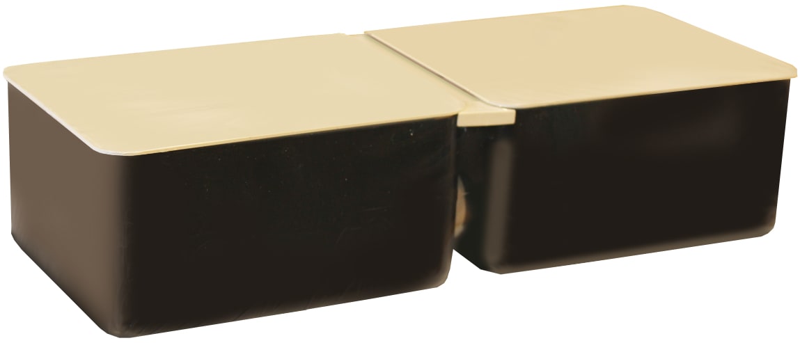 Legrand - Pop-Up Metal flush monteringsbox 8 moduler