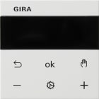 GIRA - S3000 termostat med display System 55 renhvit