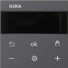 GIRA - S3000 termostat med display og Bluetooth System 55 antrasitt