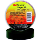 Scotch - 3M Scotch® Super 88 helårs isolasjonstape, kraftig sort vinyl, 19 mm x2 0 m