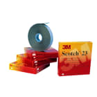 Scotch - 3M Scotch® 23 Selvvulkaniserende tape m/liner, sort EPR gummi, 19 mm x 9 m