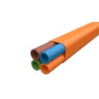 Melbye - Fiberrør DBB 4x16/10mm Orange HDPE 1000m/tr