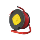 Electro PJP - Elma kabeltrommel, Rød, 100m, 2,5mm2