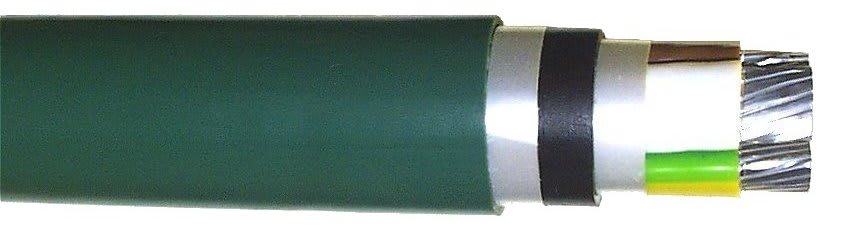 Draka - TFXP 1kV 4G  50 mm²AFV Grønn