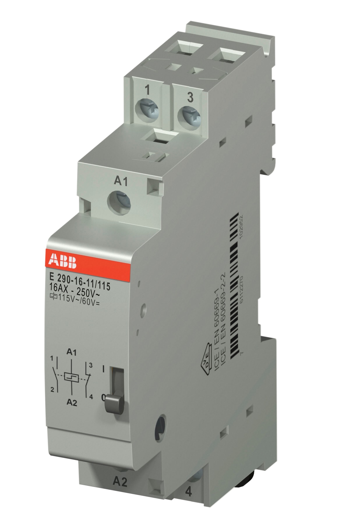 ABB Electrification - E290-16-11/115 Latch. Relay
