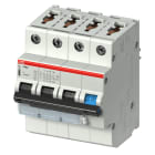 ABB Electrification - Jordfeilautomat FS403M-C13/0.1, 3+N , C, 13A, 100mA, 10kA, SMISSLINE TP