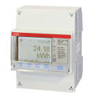 ABB Electrification - Måler 1F A42 312-100 - Sølv, Trf, 57-288 V, 50/60 Hz, Akt Cl. 1 & B, RS-485, IR, Puls