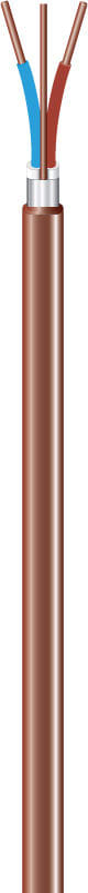 nkt cables - PR 500V 2x1,5/1,5 brun B 50