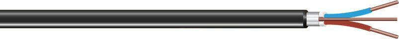 nkt cables - PR 500V 2x2,5/2,5 sort B 50