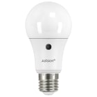 Airam - LED Sensor A60 E27 10W 827 806lm Opalt glass