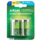Airam - Batteri Green power LR14 C 1,5V 2-pack