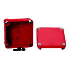 Schneider Electric - Mureva Box - boîte dérivation 960° rouge -7x20/25 -int 105x105x55 ext 116x116x62