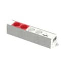 Schneider Electric - Modulær enhet - 2 hvit og 2 rød stikkontakt uttak + USB Type A og C - Hvit/Grå