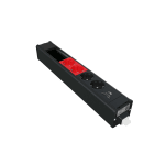 Schneider Electric - Modulær enhet - 2 hvit og 2 rød stikkontakt uttak + USB Type A og C + VDI - Antr