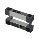 Schneider Electric - Bordenhet L - 2 x stikkontakt uttak + USB Type A/C (RJ uttak under) - Antr/Grå