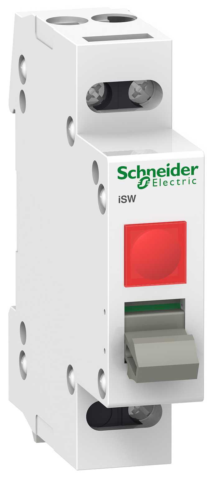Schneider Electric - A9S61232 Lastbr. iSW 2P 32A 220V  m/sign.lamp