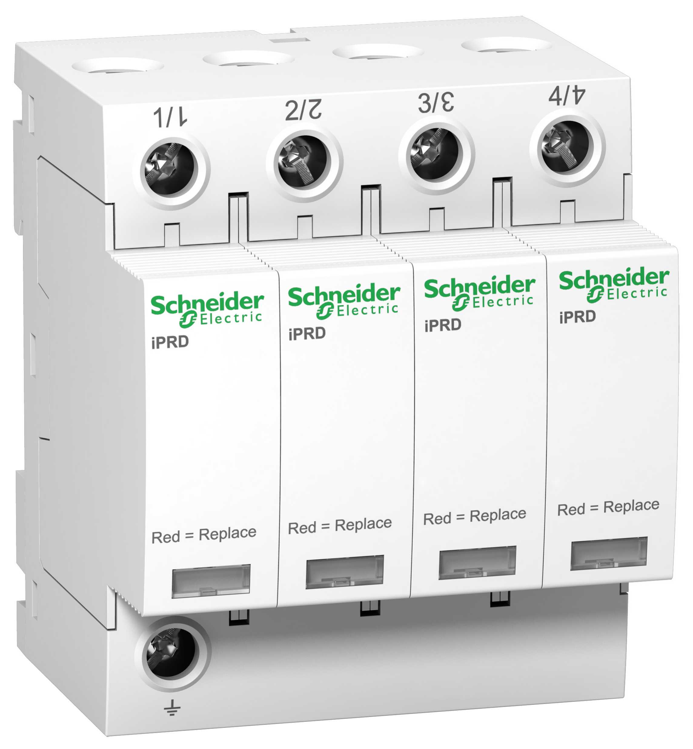 Schneider Electric - iPRD65r modulært overspenningsvern - 4P - 350 V - med fjernoverføring
