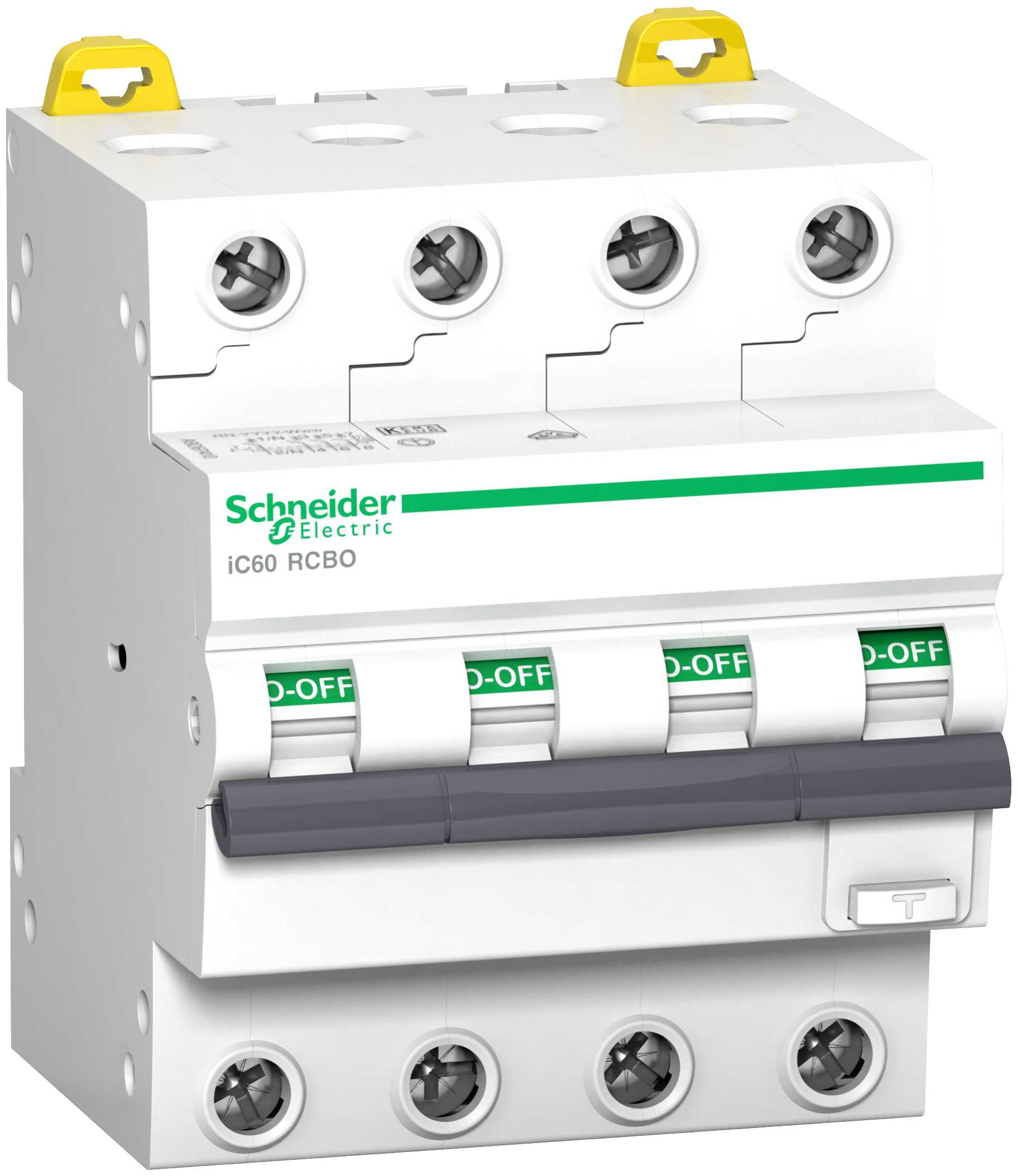 Schneider Electric - Jordfeilautomat Acti9 IC60 RCBO 4P 32A 30MA C 6kA A