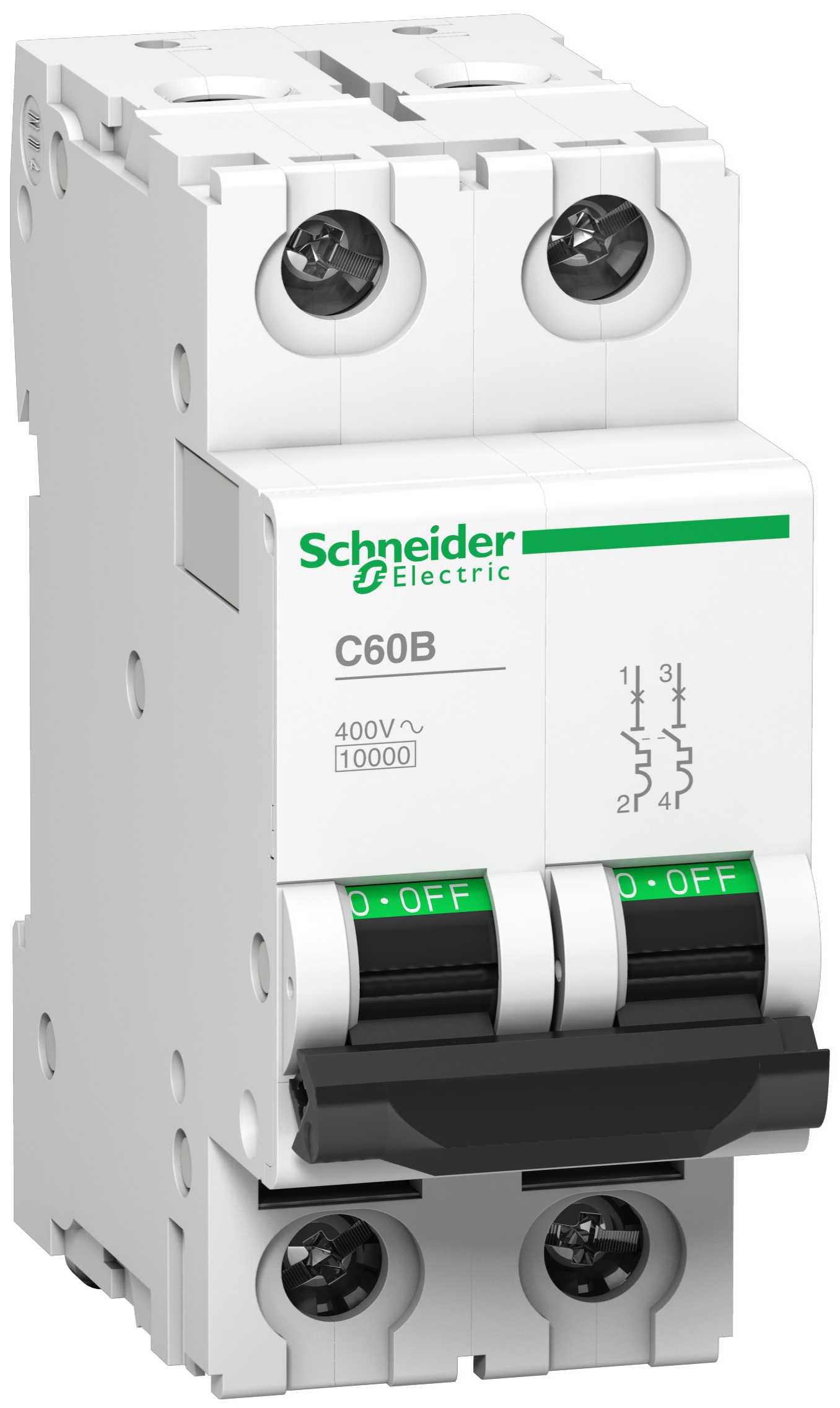 Schneider Electric - A9N26256 C60B 25-2 Selektivt Kombivern