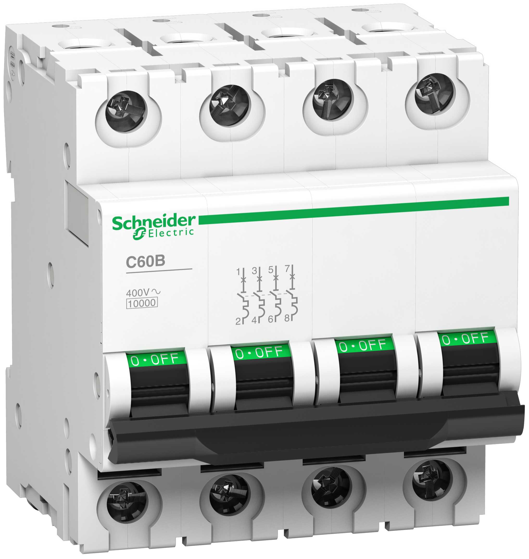 Schneider Electric - A9N26278 C60B 40-4 Selektivt Kombivern
