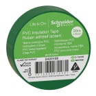 Schneider Electric - PVC iso. tape 19mmx20m grønn