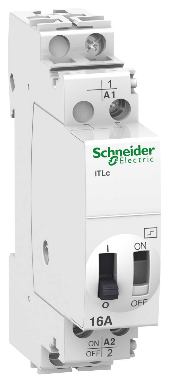 Schneider Electric - impulsrelé iTLc - 1P - 1NO - 16A - spole 24 VAC 50/60 Hz-