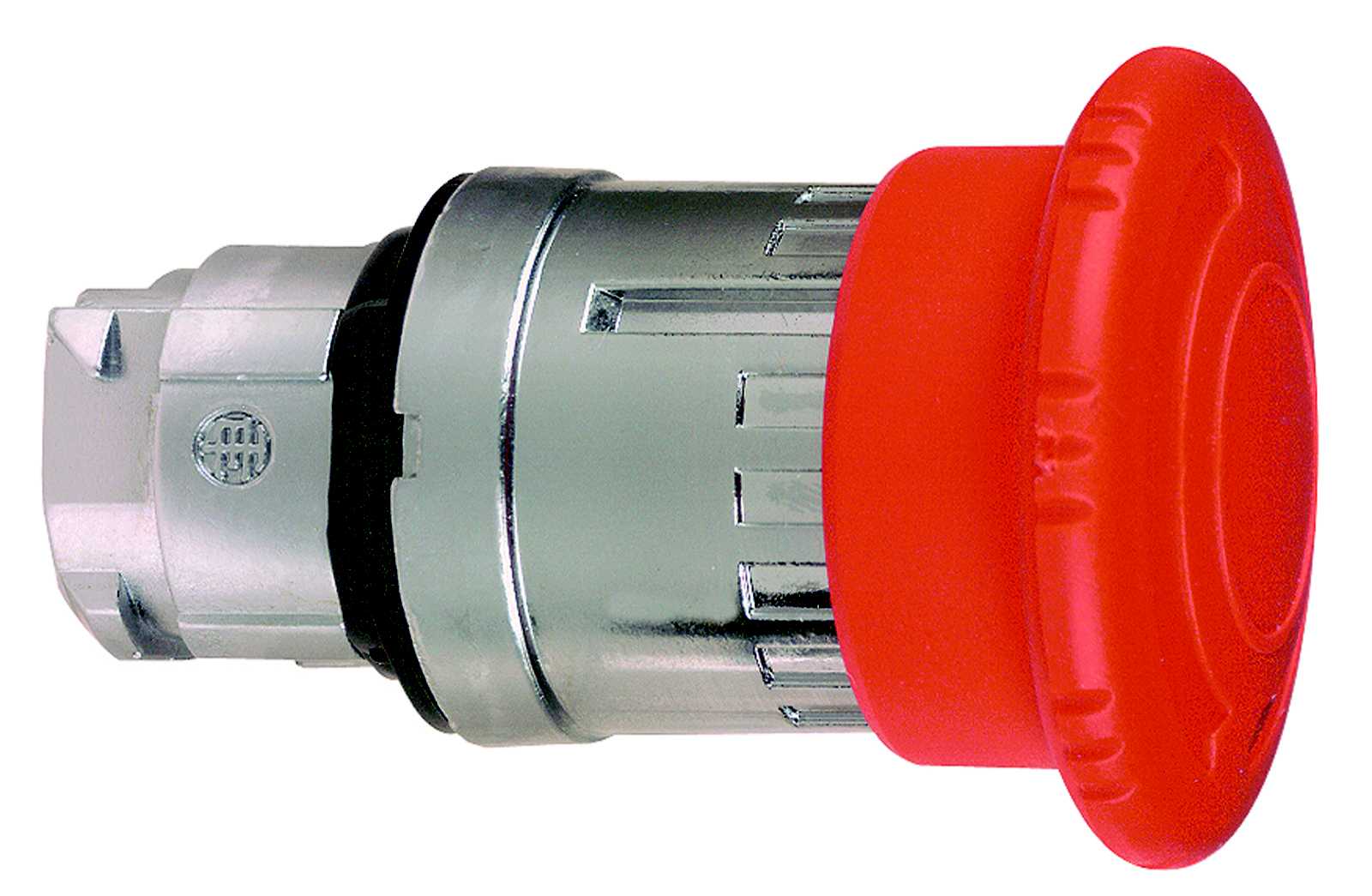 Schneider Electric - Nødstopphode i metall med Ø40 mm sopphode i rød farge med trykk/vri funksjon