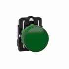 Schneider Electric - Signallampe komplett med LED i grønn farge og 24VAC/DC forsyning