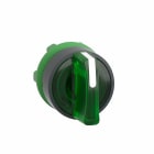 Schneider Electric - Venderhode i plast for LED med 3 faste posisjoner og grep i grønn farge